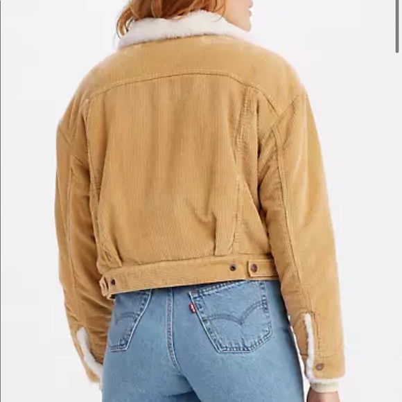 New Levis Heritage Corduroy Sherpa 